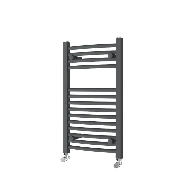Belfry Heating Levesque Curved Towel Rail Dual Fuel Heated Towel Rails